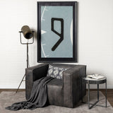 Value Collector 9 by Mercana Studio a Hand Embellished Textured Framed Art Print by Mercana at Eve Furniture