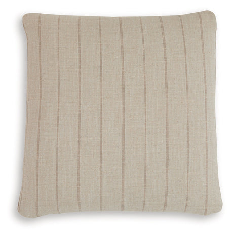 Valwick Beige/Brown Pillow (Set of 4) by Ashley at Eve Furniture