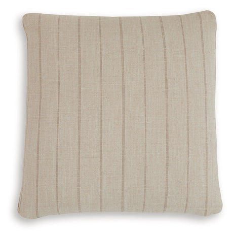 Valwick Beige/Brown Pillow (Set of 4) by Ashley at Eve Furniture