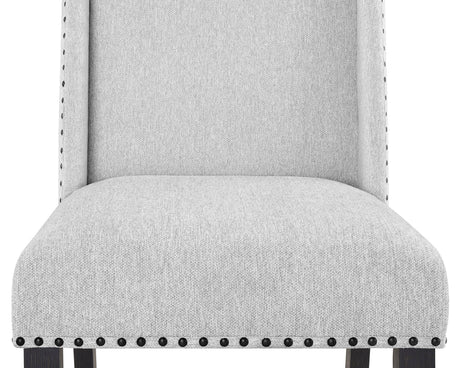 Vance Dove Faux Marble Dining Set by Crown Mark at Eve Furniture