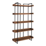 Vancouve Lightr Brown Small Bookshelf
