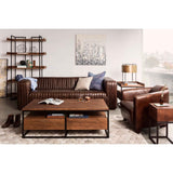 Vancouve Lightr Brown Small Bookshelf