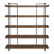 Vancouver Bookshelf Large Light Brown by Moe's Home at Eve Furniture