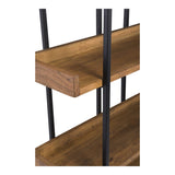 Vancouver Bookshelf Small Light Brown by Moe's Home at Eve Furniture
