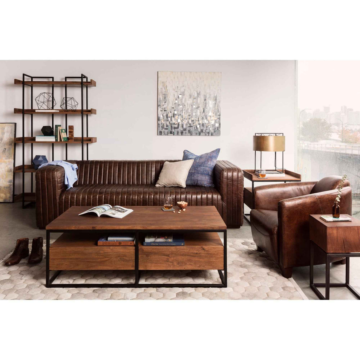 Vancouver Brown Coffee Table