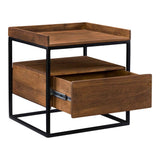 Vancouver Brown Side Table
