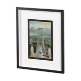 Vancouver Go Canada (M) by Mercana Studio a Framed Art Print Matted under Glass by Mercana at Eve Furniture