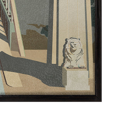 Vancouver Go Canada (SM) by Mercana Studio a Hand Embellished Decograph Framed Art Print by Mercana at Eve Furniture
