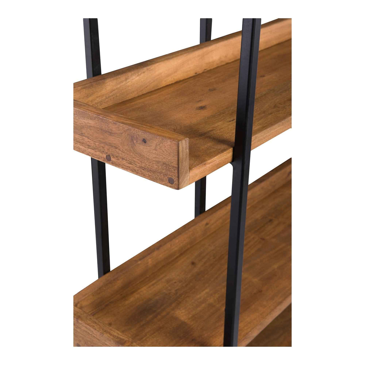 Vancouver Light Brown Large Bookshelf by Moe's Home at Eve Furniture