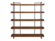 Vancouver Light Brown Large Bookshelf by Moe's Home at Eve Furniture