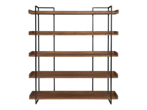 Vancouver Light Brown Large Bookshelf by Moe's Home at Eve Furniture