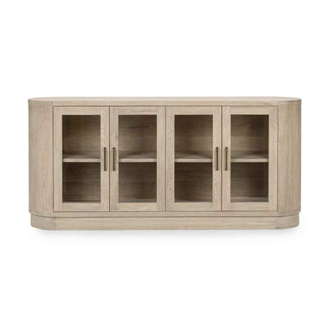 Vander 4 Door Buffet - Cream Washed by Classic Home at Eve Furniture