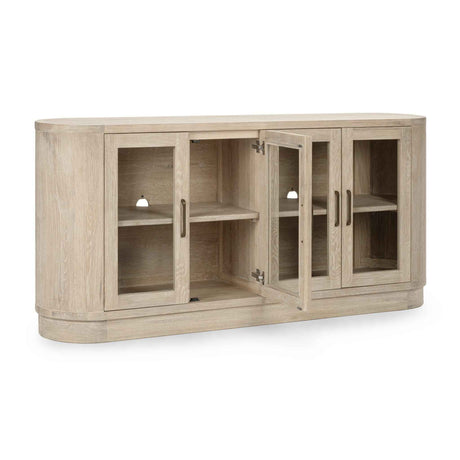 Vander 4 Door Buffet - Cream Washed by Classic Home at Eve Furniture