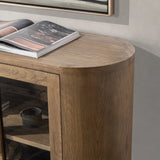 Vander 4 Door Buffet - Tawny Brown by Classic Home at Eve Furniture