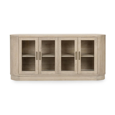 Vander Cream Washed 4 Door Buffet by Classic Home at Eve Furniture