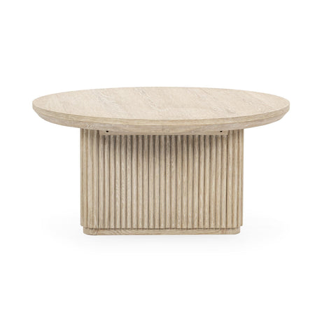 Vander Cream Washed 38" Coffee Table by Classic Home at Eve Furniture