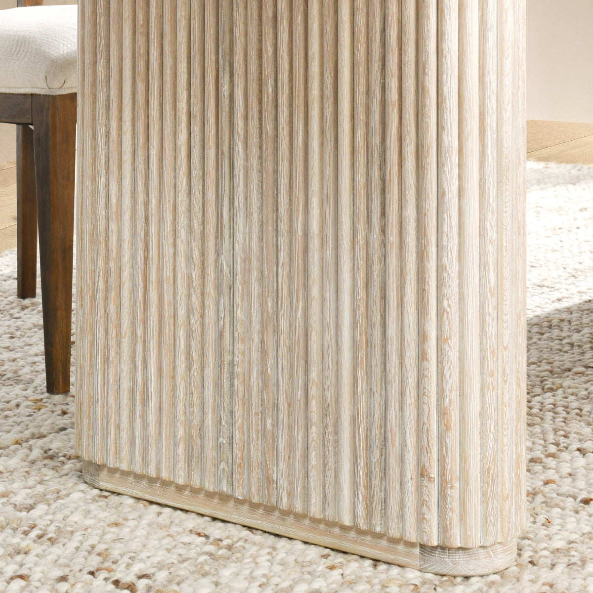 Vander Cream Wash Dining Table by Classic Home at Eve Furniture