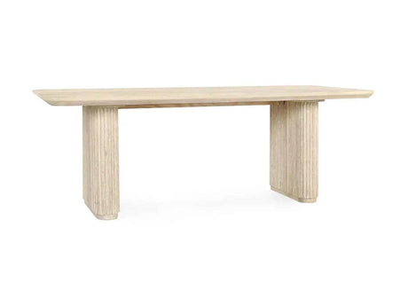 Vander Cream Wash Dining Table by Classic Home at Eve Furniture
