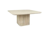 Vander Cream Washed Square Dining Table by Classic Home at Eve Furniture