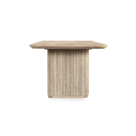 Vander Dining Table - Cream Washed by Classic Home at Eve Furniture
