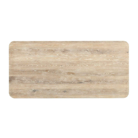 Vander Dining Table - Cream Washed by Classic Home at Eve Furniture