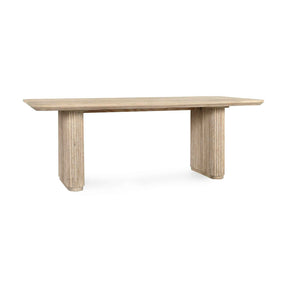 Vander Dining Table - Cream Washed by Classic Home at Eve Furniture