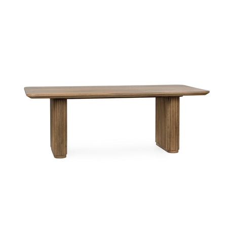 Vander Dining Table - Tawny Brown by Classic Home at Eve Furniture