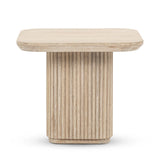 Vander End Table - Cream Washed by Classic Home at Eve Furniture