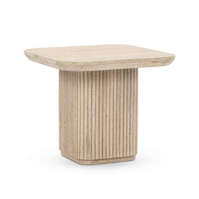Vander End Table - Cream Washed by Classic Home at Eve Furniture
