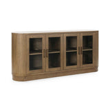 Vander Tawny Brown 4 Door Buffet by Classic Home at Eve Furniture