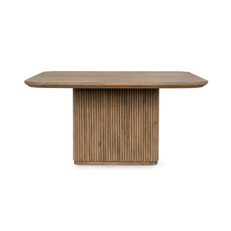 Vander Tawny Brown Square Dining Table by Classic Home at Eve Furniture