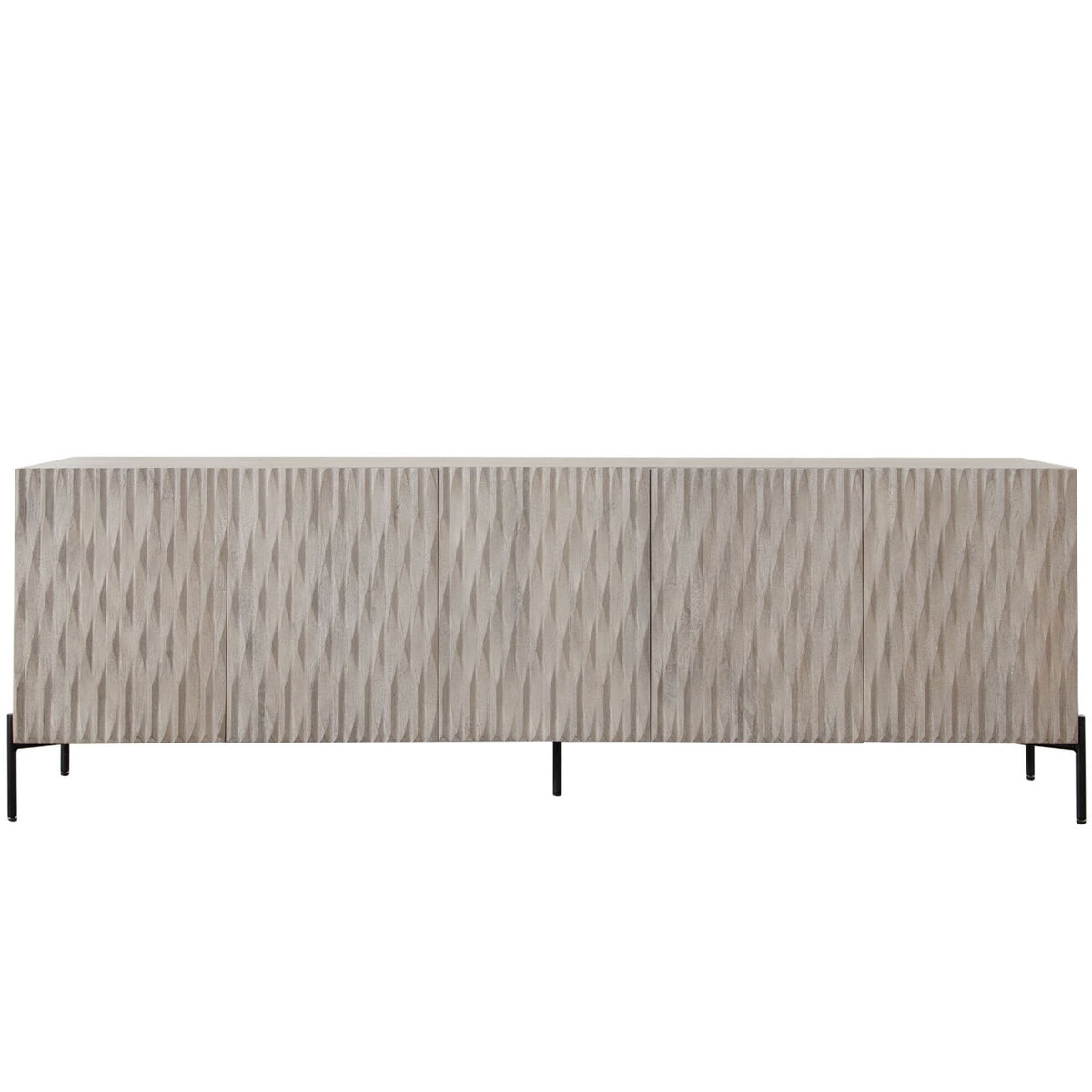 Vanguard Carved Wood Sideboard by Diamond Sofa at Eve Furniture