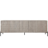 Vanguard Carved Wood Sideboard by Diamond Sofa at Eve Furniture