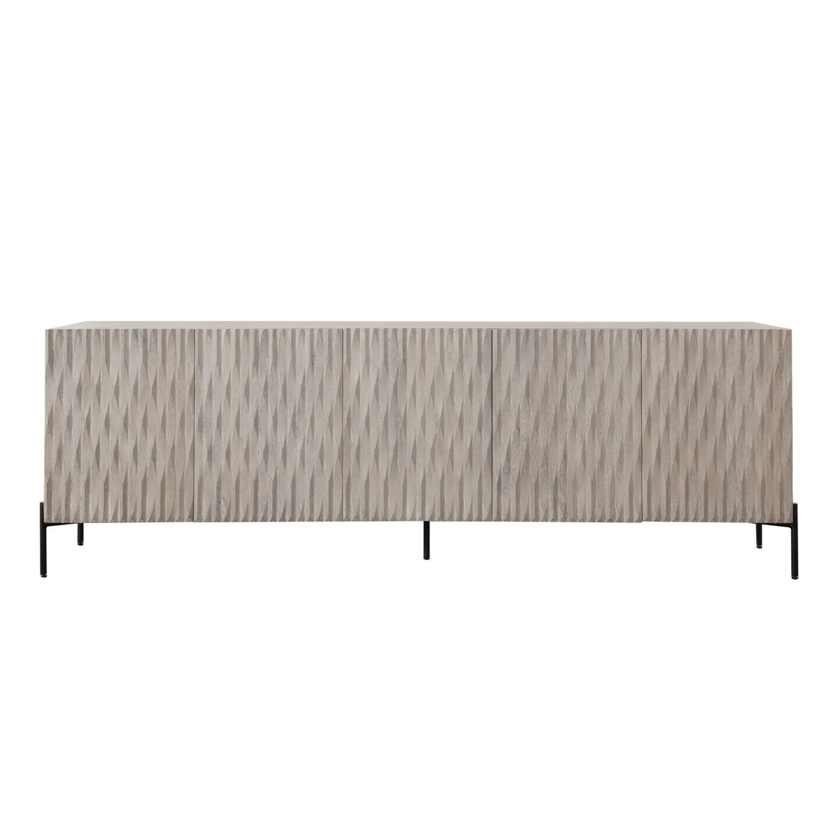 Vanguard Carved Wood Sideboard by Diamond Sofa at Eve Furniture