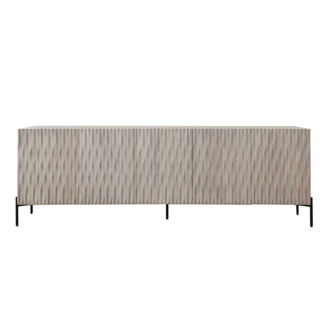 Vanguard Carved Wood Sideboard by Diamond Sofa at Eve Furniture