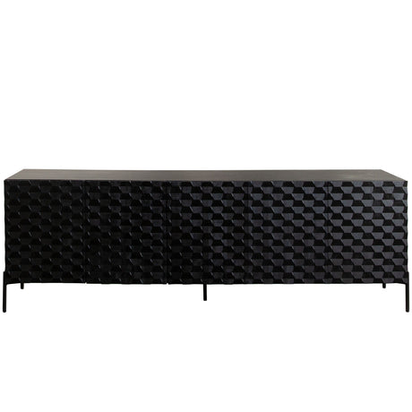 Vanguard Carved Wood Sideboard by Diamond Sofa at Eve Furniture