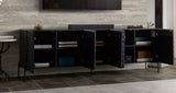 Vanguard Carved Wood Sideboard by Diamond Sofa at Eve Furniture