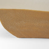 Vania Short Off White w/ Tan Textured Ceramic Vase by Mercana at Eve Furniture