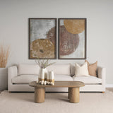 Vania Small Off White w/ Tan Textured Ceramic Vase by Mercana at Eve Furniture