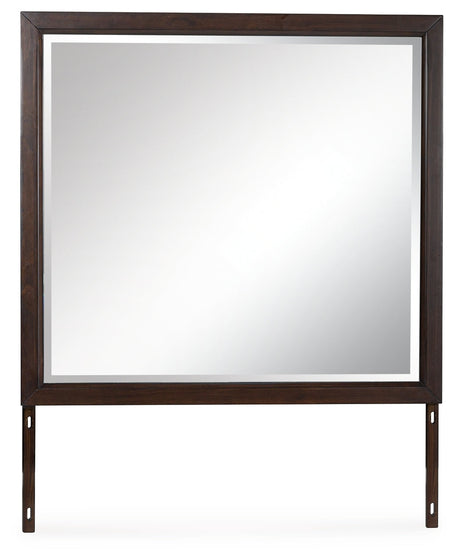 Vanmore Dark Brown Bedroom Mirror by Ashley at Eve Furniture