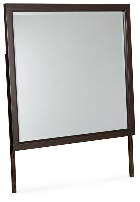 Vanmore Dark Brown Bedroom Mirror by Ashley at Eve Furniture