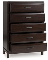 Vanmore Dark Brown Chest of Drawers