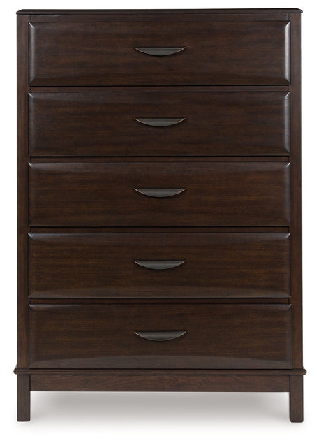 Vanmore Dark Brown Chest of Drawers