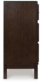 Vanmore Dark Brown Dresser by Ashley at Eve Furniture