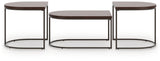 Vanmore Dark Brown Table (Set of 3) by Ashley at Eve Furniture