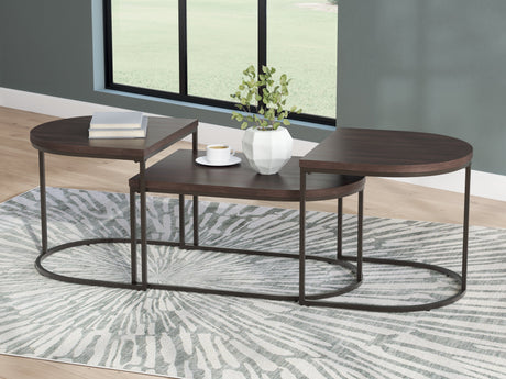 Vanmore Dark Brown Table (Set of 3) by Ashley at Eve Furniture