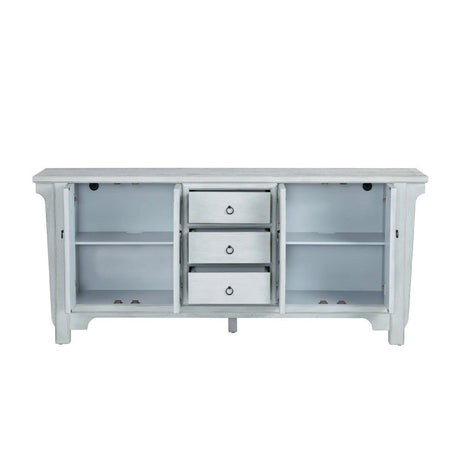 Vanna Blue Sideboard by Crestview at Eve Furniture