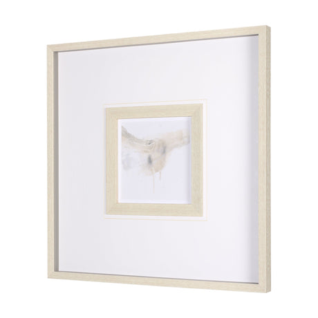 Vapor V by June Vess a Hand Embellished Textured Framed Art Print Matted under Glass by Mercana at Eve Furniture