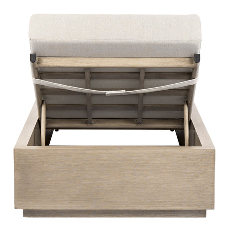 Varadero Gray Outdoor Beach Chaise by Zuomod at Eve Furniture