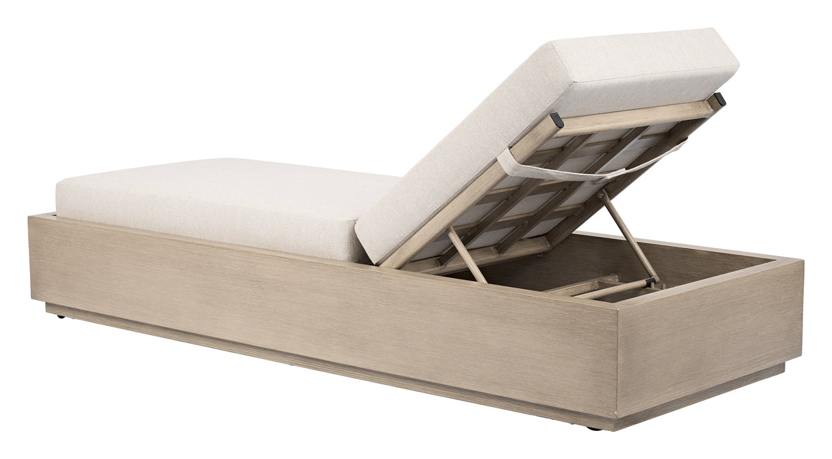 Varadero Gray Outdoor Beach Chaise by Zuomod at Eve Furniture